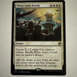 White Sun's Zenith NM, English MTG Starter Commander Decks SCD 041 R - Image 1