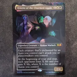 Eriette of the Charmed Apple - Foil Borderless - Wilds of Eldraine (MTG) - Image 1