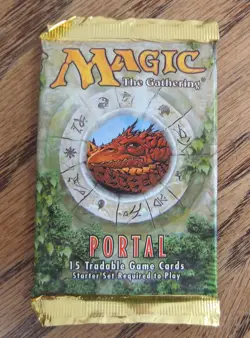 Magic the Gathering PORTAL Booster Pack - Image 1