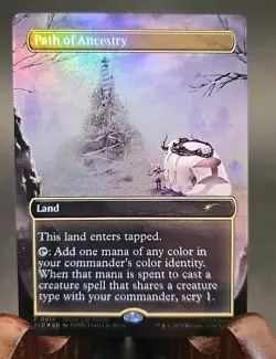 Path of Ancestry Avatar:The Last Airbender Secret Lair MTG Rainbow Foil NM - Image 1