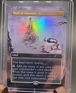 Path of Ancestry Avatar:The Last Airbender Secret Lair MTG Rainbow Foil NM - Image 3