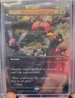 Putrefy Avatar: The Last Airbender Secret Lair MTG Rainbow Foil Near Mint - Image 3