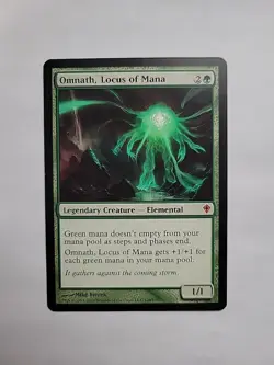 MTG - Omnath, Locus of Mana Worldwake Regular Mythic #109 - Image 1