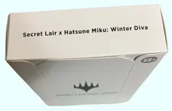 NEW! MTG Secret Lair, Hatsune Miku: Winter Diva ENGLISH Edition - Image 1