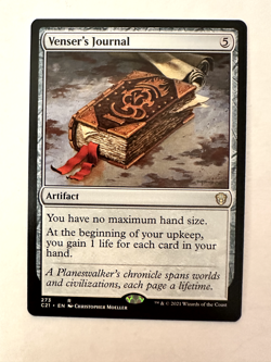 MTG Venser's Journal #273 Commander 2021 (C21) - NM - Image 1