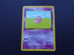 Pokemon-Slowpoke-55/62-Common-Fossil-Vintage-1st Edition - Image 1
