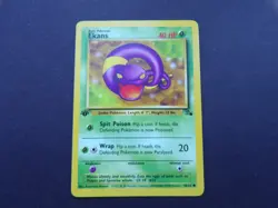 Pokemon-Ekans-46/62-Common-Fossil-Vintage-1st Edition - Image 1