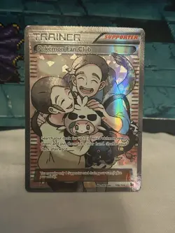 Pokemon Fan Club (106 Full Art) 106/106 Flashfire Holo - Image 1