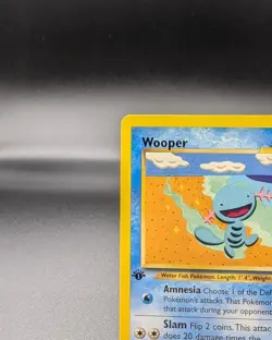 Wooper 82/111 - Neo Genesis 1st Edition Regular - Vintage Pokemon TCG - LP - Image 2