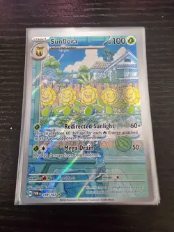 Sunflora 169/167 Twilight Masquerade Pokemon Illustration Rare NM - Image 1