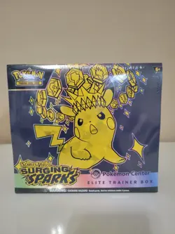 POKEMON Surging Sparks Pokemon Center PC ETB - NEW & SEALED - Image 1