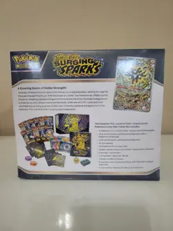 POKEMON Surging Sparks Pokemon Center PC ETB - NEW & SEALED - Image 3