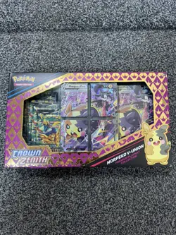 Pokemon TCG: Crown Zenith Morpeko V-Union Premium Playmat Collection | Sealed - Image 1