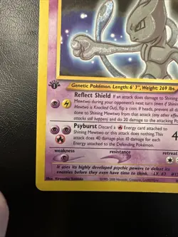 Shining Mewtwo 109/105 Neo Destiny Holo Pokemon 1st Edition - Image 4