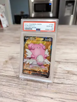 Pokemon TCG Blissey V Full Art (182/198) Chilling Reign (PSA 10) - Image 2