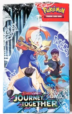 Pokemon Journey Together Enhanced Booster Box & 1 Promo/2 sleeved booster packs - Image 2