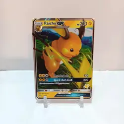 Pokemon Raichu GX (#60 Pikachu Stamped) 32/68 NM Battle Academy - Image 1