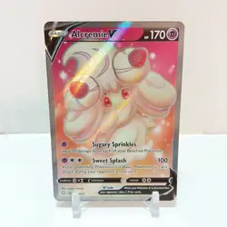 Pokemon Alcremie V 64/72 NM Shining Fates - Image 1