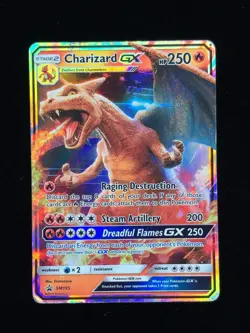 Charizard GX SM195 Pokemon Sun Moon Promo 2019 HP/DMG ?????? - Image 1