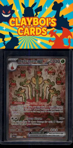 Hydrapple ex SV07: Stellar Crown Pokemon 167/142 Special Illustration Rare NM+ - Image 1