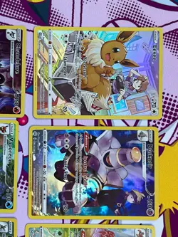 Pokemon TCG - Trainer Gallery BUNDLE (x6) - w/ Vaporeon TG02 & Eevee TG11 - NM/M - Image 2