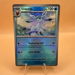 Glaceon (Poke Ball Pattern) 025/131 - Pokemon TCG - Prismatic Evolutions NM - Image 1