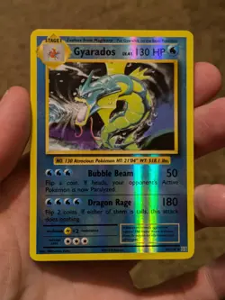 Pokemon Evolutions Gyarados Reverse Holo Rare #34/108 NM - Image 1