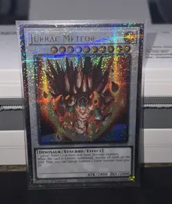 Yugioh Jurrac Meteor (Quarter Century Secret Rare) RA04-EN139 NM - Image 1