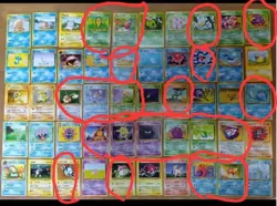 Pokemon Card Game Japanese Lot Set 45 Old Back Vintage 1996 Free Shipping? - Image 4
