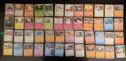 44 x Pokemon Card Bundle (Various Sets, NM) - Image 1