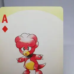 Magby A DIA Pokemon trump playing card Gold 2 Pichu Back Nintendo JAPAN - Image 3