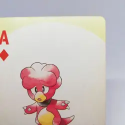 Magby A Dia Pokemon trump playing card Silver Marill Back Nintendo Japan - Image 3