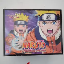 BOX 10 X Naruto Trading Card Game COLLECTABLE RAMPAGE TERNADO APPROACHING WIND - Image 1