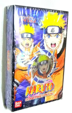 BOX 10 X Naruto Trading Card Game COLLECTABLE RAMPAGE TERNADO APPROACHING WIND - Image 2
