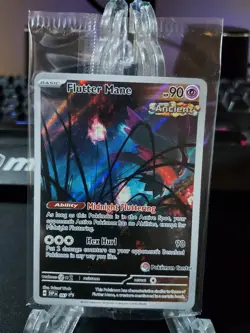 Pokemon Center Flutter Mane SVP 097 Stamped Promo Sealed Card - Pokemon TCG - Image 1