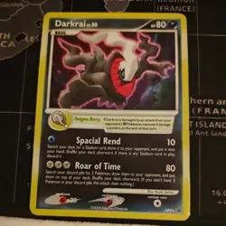 Darkrai Lv.50 DP24 PL Pokemon Card Non Holo Rare Promo Vintage - Image 1