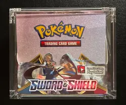 EMPTY Sword & Shield Base Set Pokemon Card Booster Box Pack - Image 1