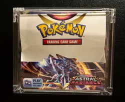 EMPTY Sword & Shield Astral Radiance Pokemon Card Booster Box Pack - Image 1