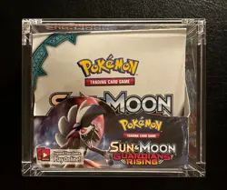 EMPTY Sun & Moon Guardians Rising Pokemon Card Booster Box Pack - Image 1