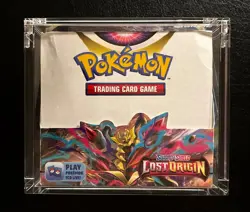 EMPTY Sword & Shield Lost Origin Pokemon Card Booster Box Pack - Image 1