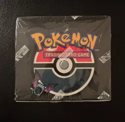 EMPTY 1st Edition Team Rocket Pokemon Card Booster Box Pack - Image 1