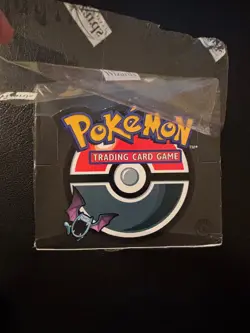 EMPTY 1st Edition Team Rocket Pokemon Card Booster Box Pack - Image 2