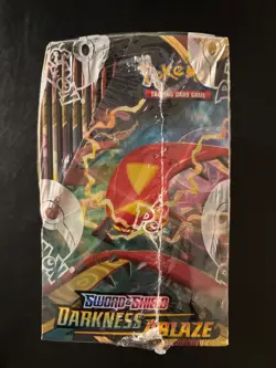 Sealed Sword & Shield Darkness Ablaze Pokemon Card Booster Box Pack - Image 3