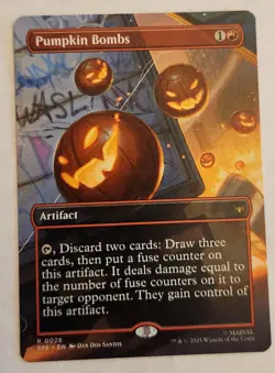 Pumpkin Bombs (Borderless) Marvel's Spider-Man: Eternal-Legal Regular - Image 1