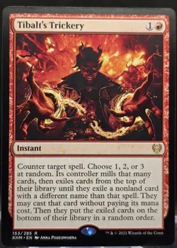 Tibalt's Trickery #153 Kaldheim Regular Rare - Image 1