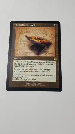 Semblance Anvil (Schematic) The Brothers' War: Retro Frame Artifacts Regular - Image 1