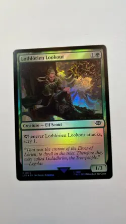 MTG LOTR Lothlorien Lookout #175 Foil Tales of Middle-Earth Unplayed - Image 1