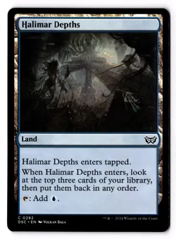 Halimar Depths 282 Commander: Duskmourn: House of Horror Normal NM - Image 1