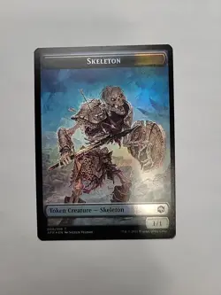 MTG - Lost Mine of Phandelver / Skeleton Token Foil #021 - Image 3