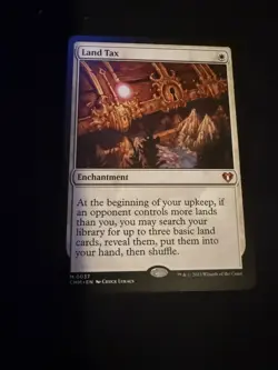 Land Tax M Commander Masters 37 NM MTG - Image 1